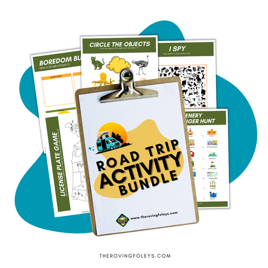 Road Trip Activity Book