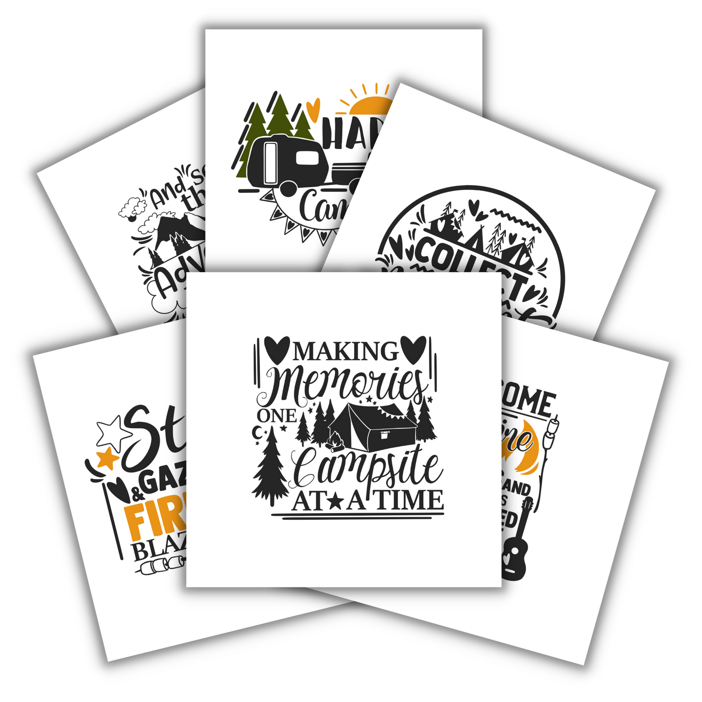 Camping Wall Art Set 1